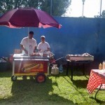 hot dogs y hamburguesas para fietas