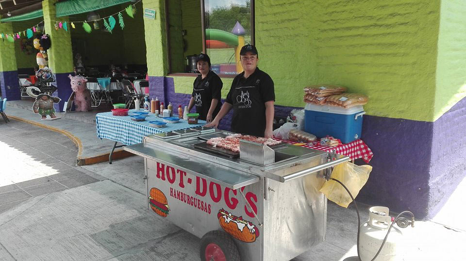 Hot dog y Hamburguesas para fiestas