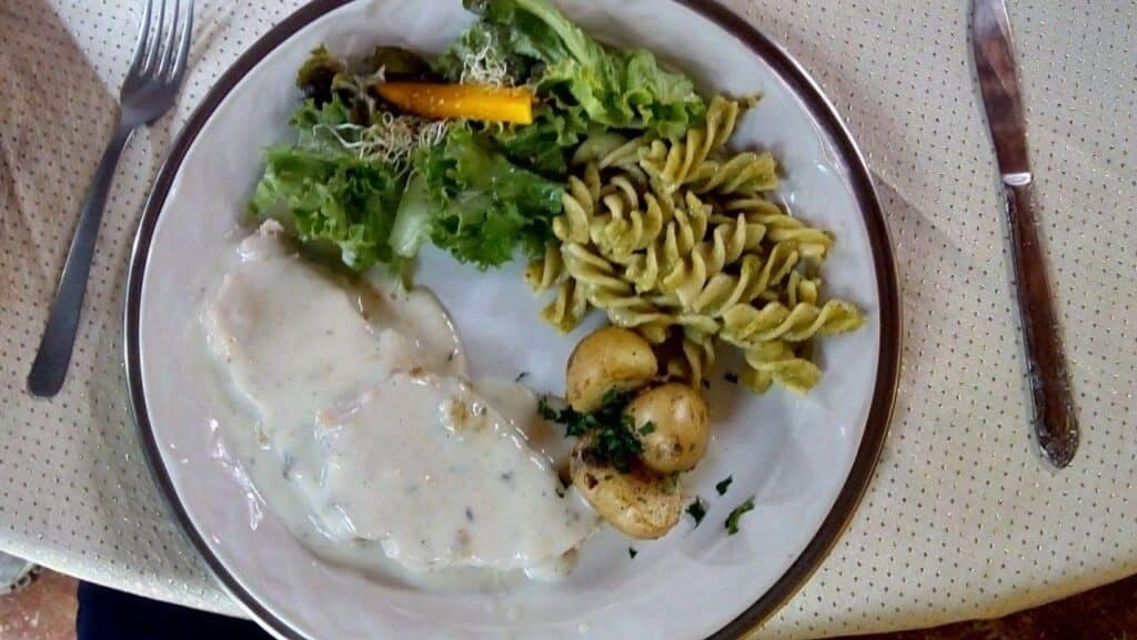 menu de un tiempo para bodas